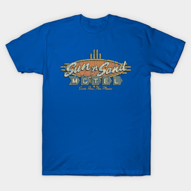 Sun ‘n Sand Motel 1952 T-Shirt by JCD666